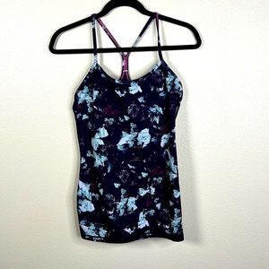 Lululemon Workout Sports Top with Built In Padded Bra